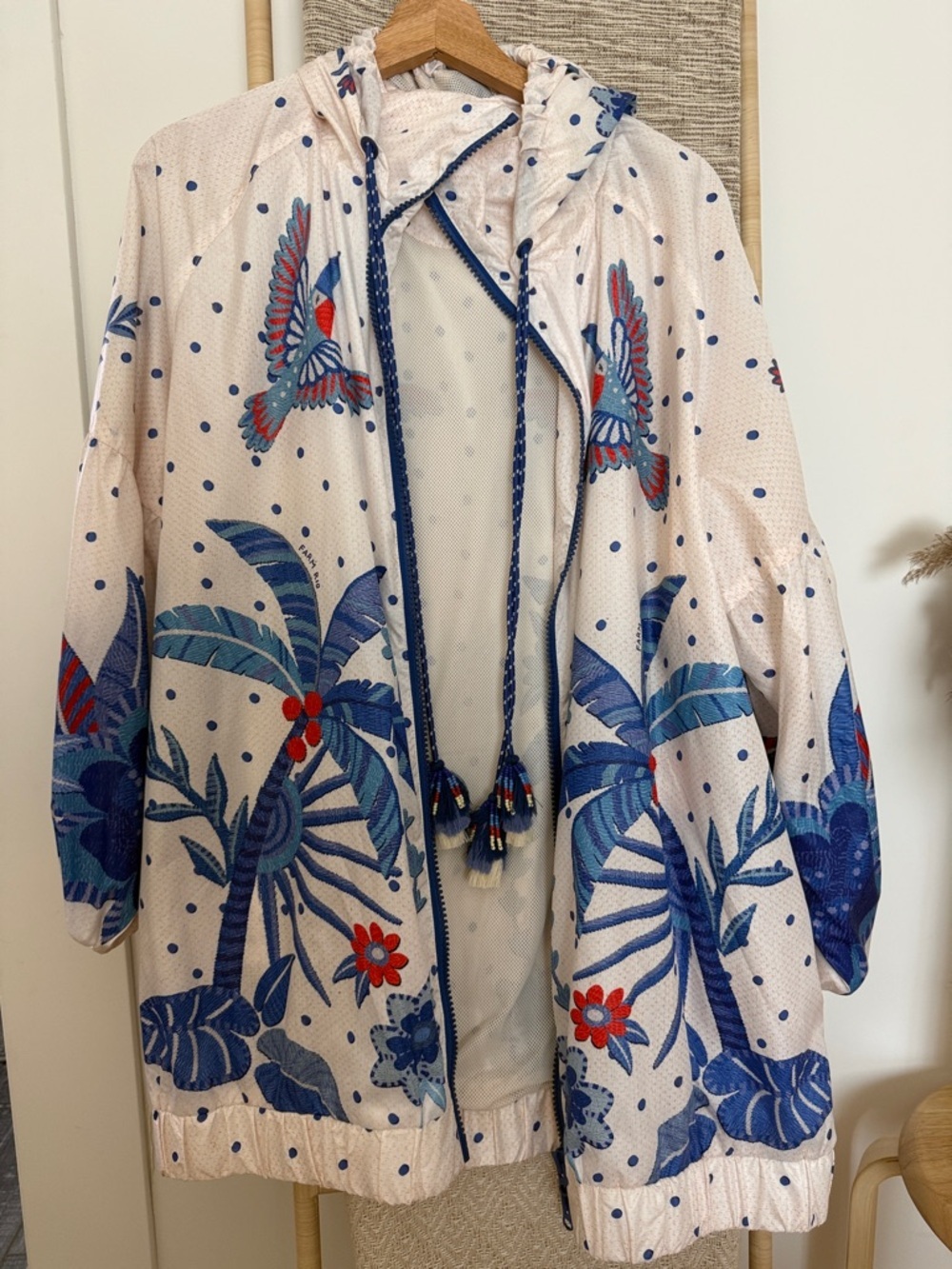 Farm Rio Zip-Up Windbreaker - Picture 2 of 4